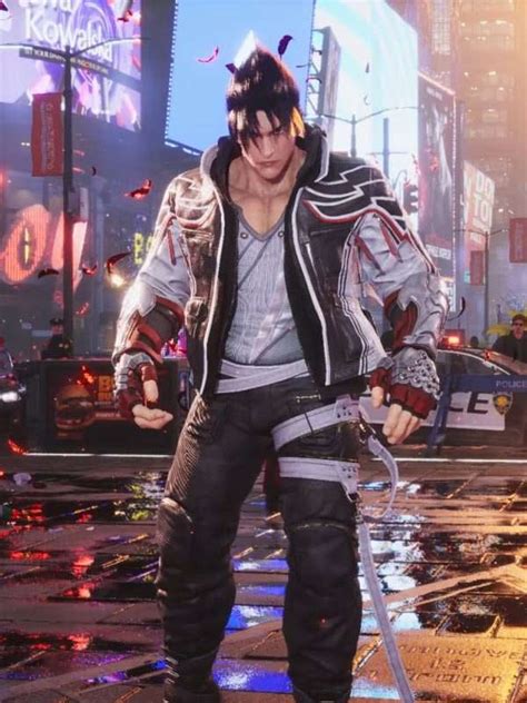 Tekken 8 Jin Kazama Leather Jacket