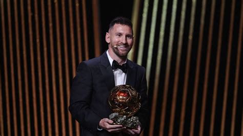 Ballon d'Or 2023: Messi beats Haaland to win for eighth time - ESPN