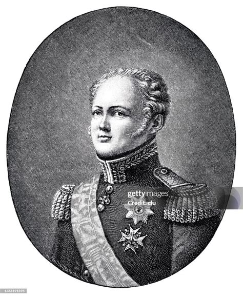 Alexander I Emperor Of Russia High-Res Vector Graphic - Getty Images