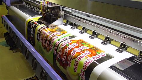 Color Flex Printing Machine | Solvent Banner Printing | Small Scale ...