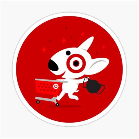 Target Dog Stickers | Redbubble