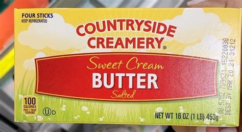 Sweet Cream Salted Butter - Countryside Creamery - 16 oz