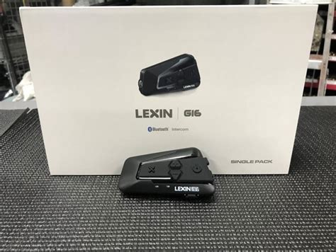 Lexin G16 Bluetooth helmet communication system