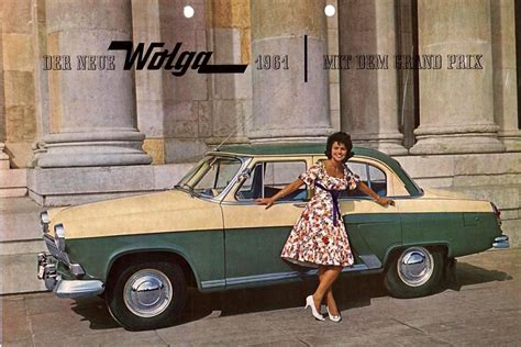 Advertising of Soviet cars in the 1960s-1970s · Russia Travel Blog