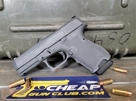 PSA DAGGER COMPACT 9MM PISTOL WITH EXTREME CARRY CUTS GRAY