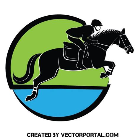 Equestrian logotype vector design | Vector design, Logotype, Vector images