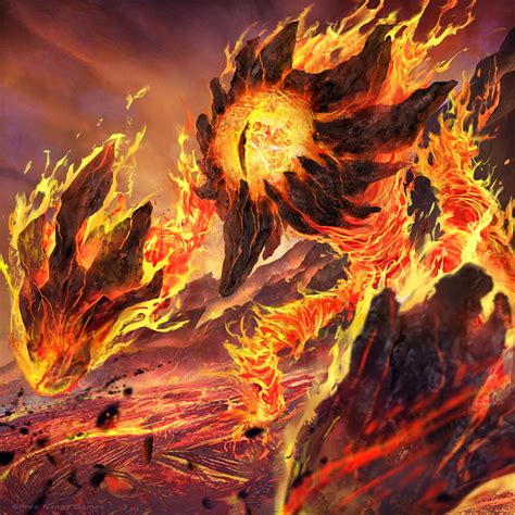 Fire Elemental by iVANTAO on DeviantArt