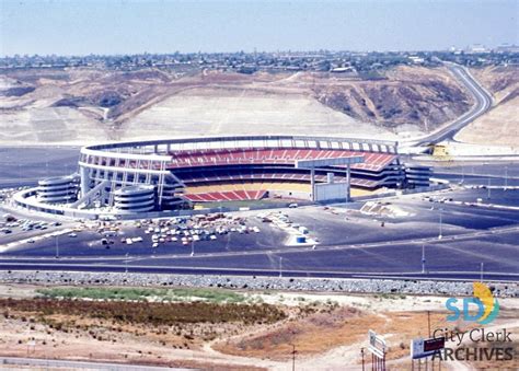 San Diego Stadium Under Construction in 1967 | City of San Diego ...