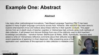 Writing an Abstract for your Research Paper - YouTube