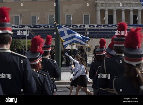 Athens, Greece. 28th October, 2015. Students, Special Olympics athletes ...