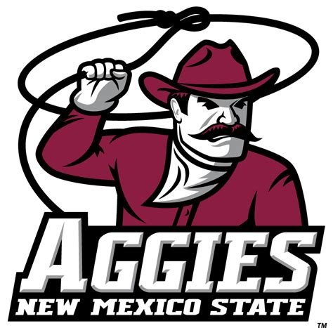 New Mexico State Aggies Logo - Primary Logo - NCAA Division I (n-r ...