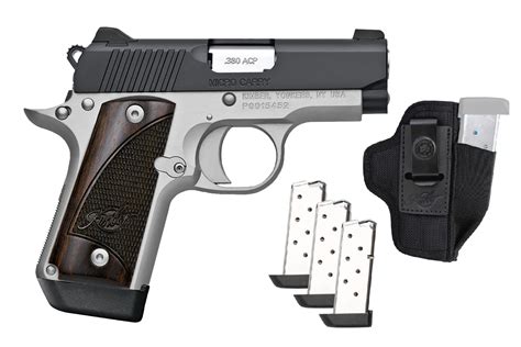 Kimber Micro 380 ACP Two-Tone Ready to Carry Package with Three ...