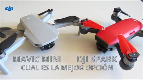 DJI SPARK VS MAVIC MINI, QUE DRONE CAMARA ME COMPRO? - YouTube