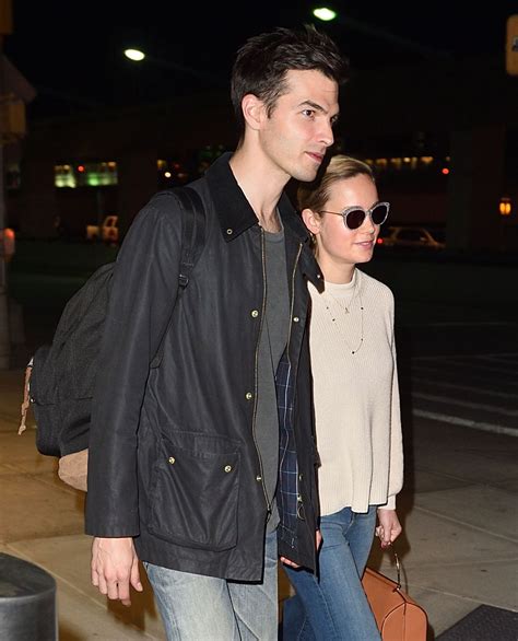 Brie Larson With Boyfriend Alex Greenwald at JFK Airport in NYC 04/29/2017