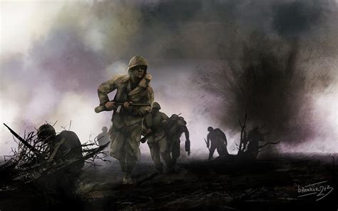 Soldiers, War, Art, Military, Battle / and Mobile Background HD ...