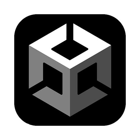 Unity black app logo transparent PNG - StickPNG