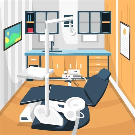 Dentist Room Dental Care Concept Hospital With Full Equipment Dental ...