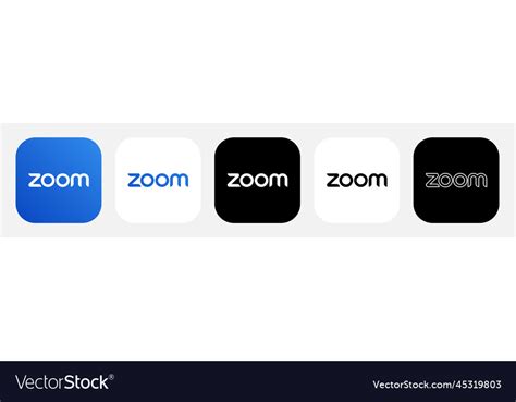 App icon zoom Royalty Free Vector Image - VectorStock