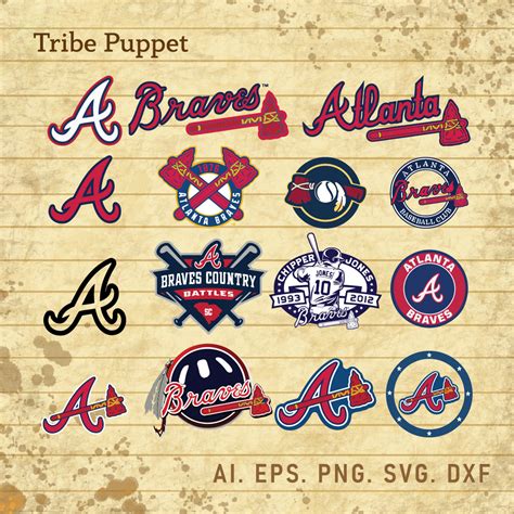 Atlanta Braves Logo vector Set - MasterBundles