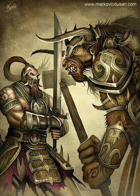 Minotaur by DusanMarkovic on DeviantArt