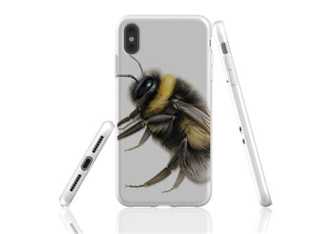 a phone case with a bee on it