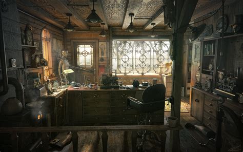 ArtStation - Syberia. Steiner's Workshop