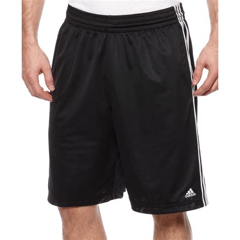 adidas Triple Up Mesh Basketball Shorts in Black/White (Black) for Men ...