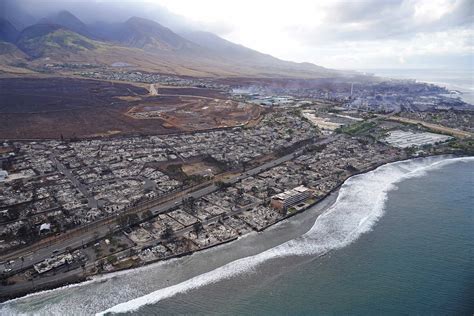 Ash and Debris: Wildfire devastates historic town of Lahaina, once ...