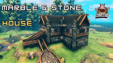 Valheim: How To Build A Marble & Stone House (Part One) - YouTube