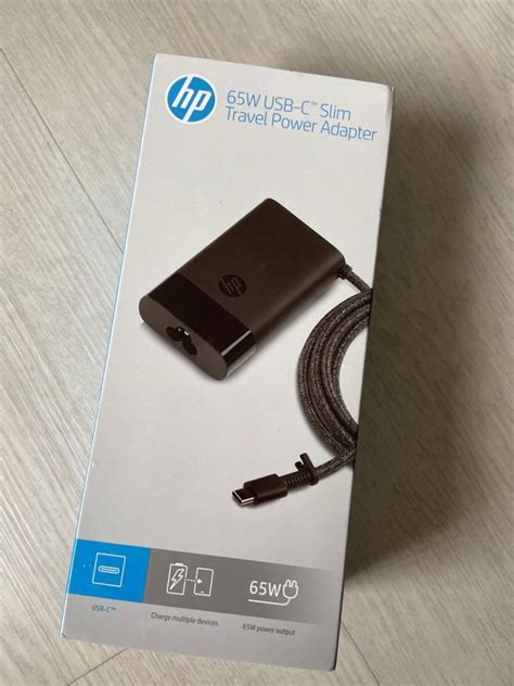 HP 65w USB-C Slim Travel Power Power Adapter, Computers & Tech, Parts ...