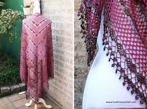 Spanish Dancer Shawl – Crochet Pattern – It's all in a Nutshell Crochet