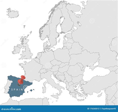 Map of European Union with the Identication of Spain. Map of Spain ...