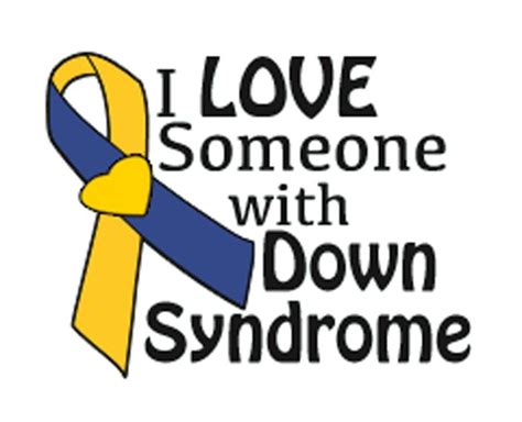 "Down syndrome awareness ribbon" by TRWS | Redbubble