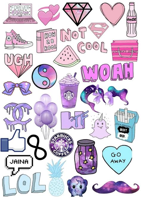 Tumblr stickers, Aesthetic stickers, Wallpaper stickers