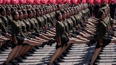 North Korea hosts military parade free of advanced missiles, focused on ...