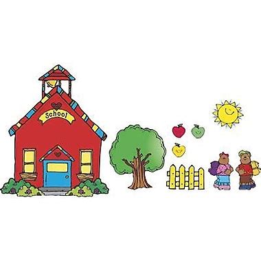 DJ Inkers® Bulletin Board Set, School House | Staples®