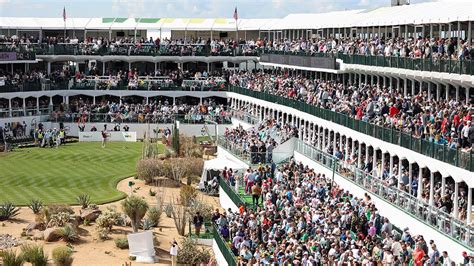 Woman hospitalized after fall from stands at 16th hole in TPC ...