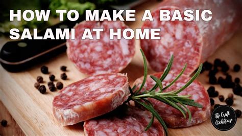 How to make a Simple Salami at home - EASY FOOLPROOF RECIPE - YouTube