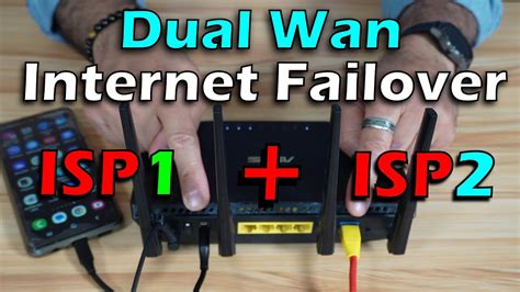 How to Setup Dual Wan on Asus Router for Internet Failover - YouTube