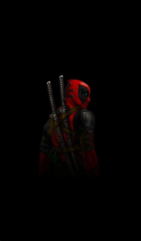 Deadpool Symbol 4K Wallpaper