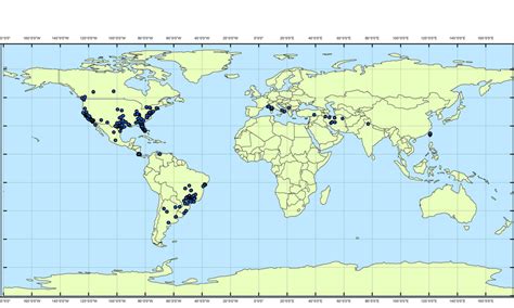 Distribution of Xylella fastidiosa new host species. | Download ...