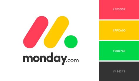 logo color schemes – monday palette - support Visme