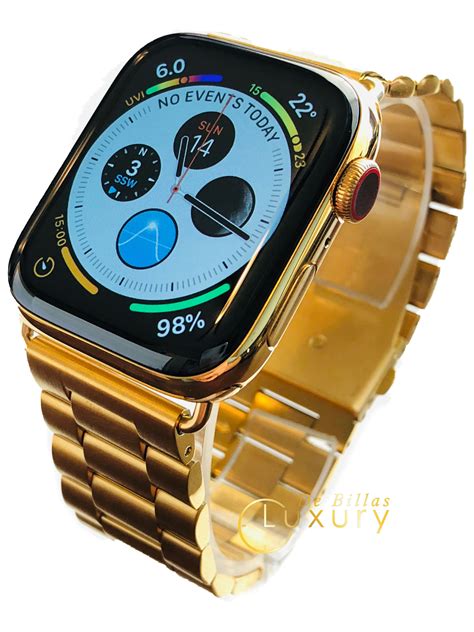 24k gold plated apple watch series 7