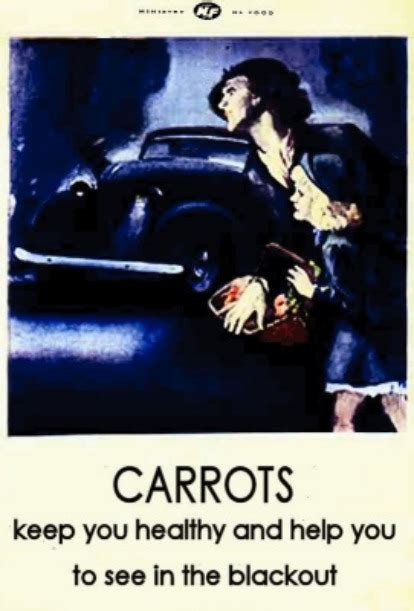 WWII Propaganda Popularized the Myth That Carrots Help See in Dark ...