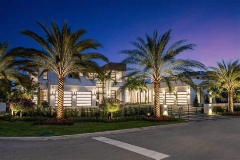 Brand New Waterfront Mansion in Boca Raton with Exceptional Quality and ...