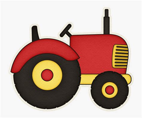 Red Tractor Clipart , Free Transparent Clipart - ClipartKey