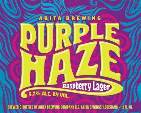 Purple Haze - Abita Brewing Company - Untappd