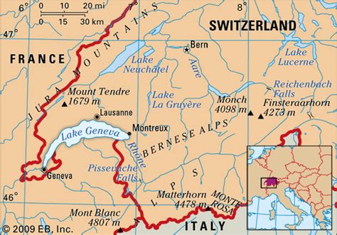 Lake Geneva | Switzerland, Alps, Rhone | Britannica