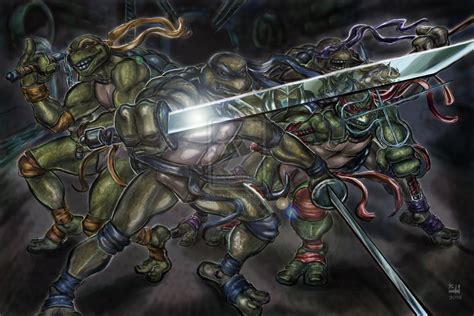 TMNT vs. Shredder by ChadFeldpausch.deviantart.com on @deviantART ...