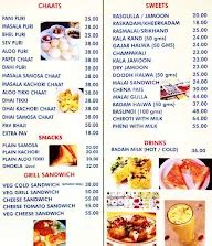 Menu of Kanti Sweets, Nagapura, Rajajinagar, Bangalore | April 2024 ...